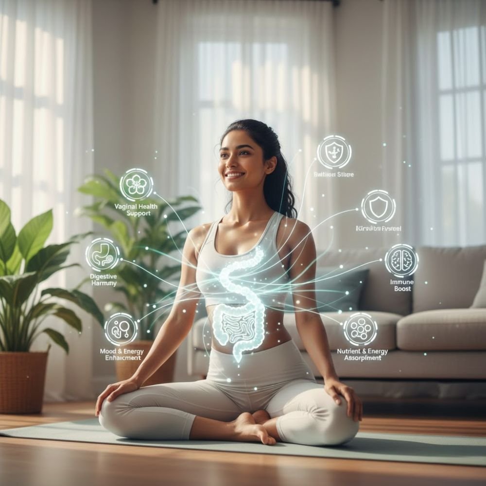 Gut & Wellness Illustration